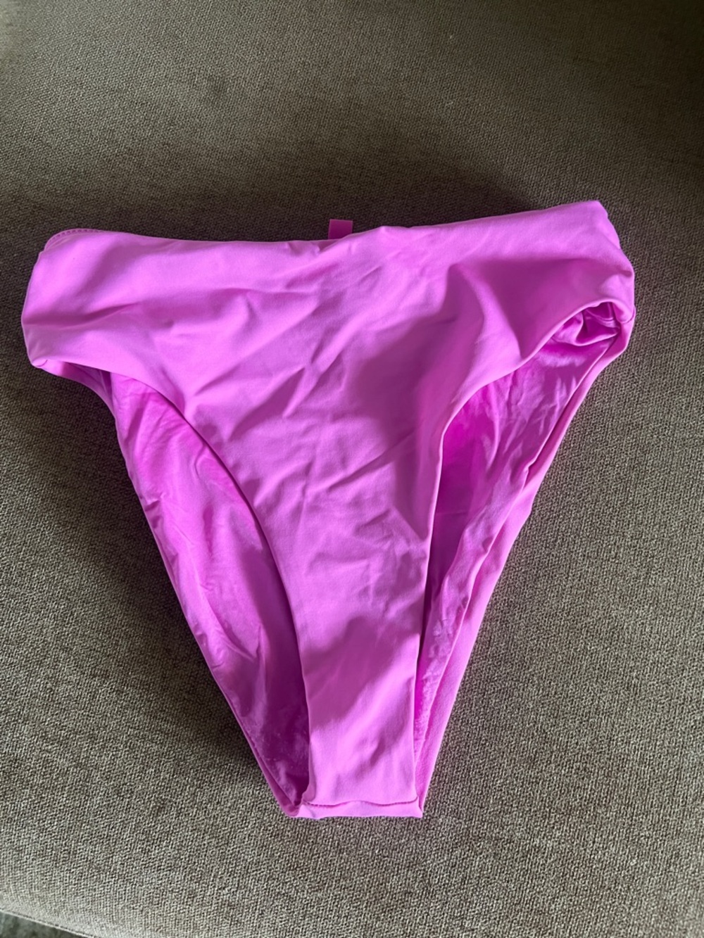 SKIMS Pink High-Cut Bikini Bottom